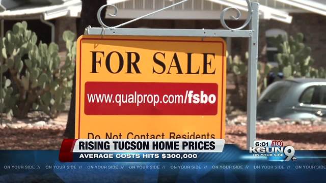 New home prices rise to more than $300k for the first time in Tucson