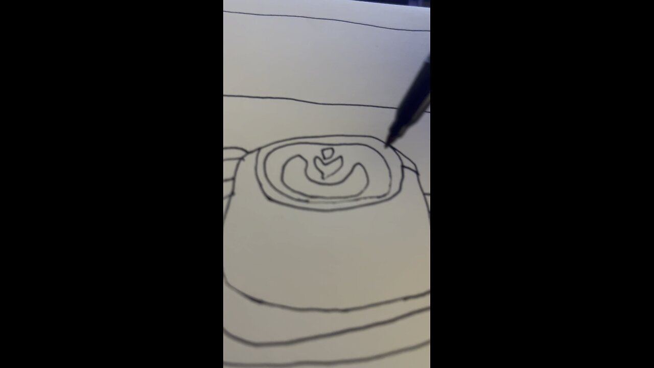 Coffee art video