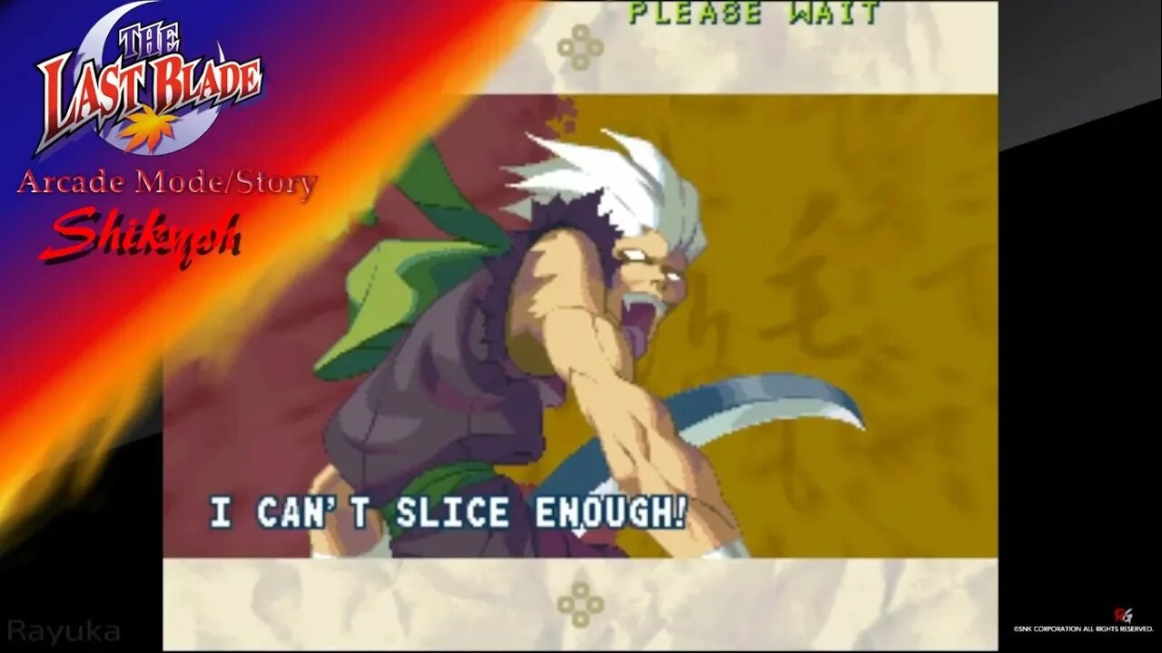 The Last Blade - Arcade Mode/Story - Shikyoh