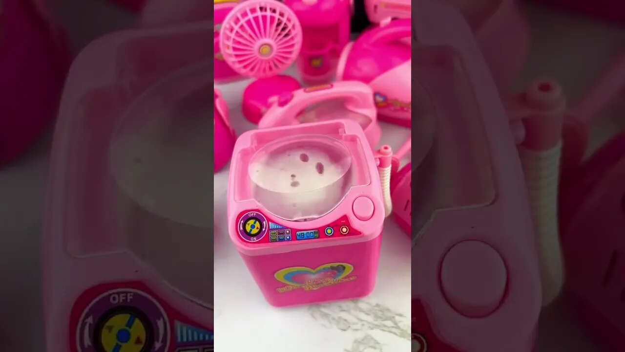 Cute Mini Washing Machine Satisfying Video ASMR!