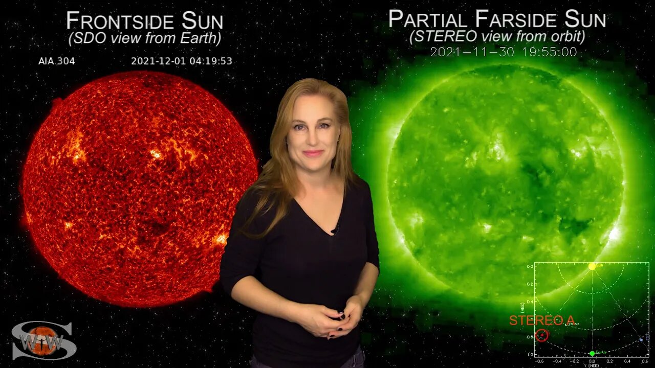 An Earth-Directed Grazing Solar Storm Sandwich | Space Weather News 12.01.2021