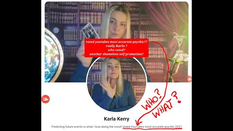 Big fat psychic calls the police.