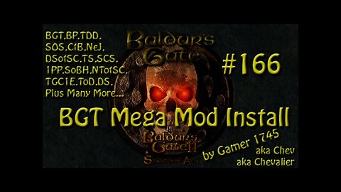Let's Play Baldur's Gate Trilogy Mega Mod Part 166 -