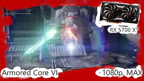 RX 5700 XT - Armored Core VI - 1080p,Max