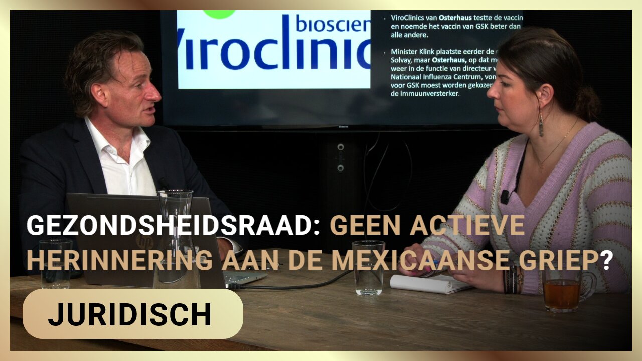 Gezondheidsraad: geen actieve herinnering aan de Mexicaanse Griep?