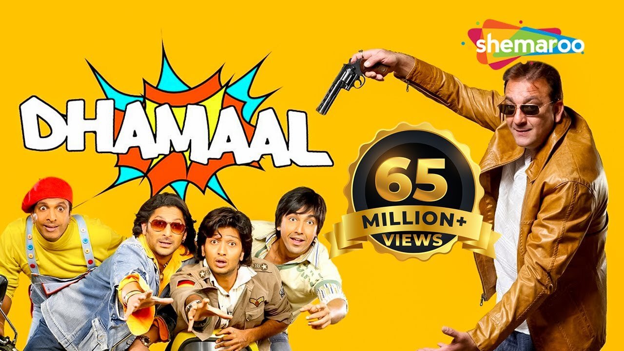 Dhamaal (2007) (HD) Hindhi Full Movie - Ritesh Deshmukh - Arshad Warsi - Javed Jaffery - Sanjay Dutt