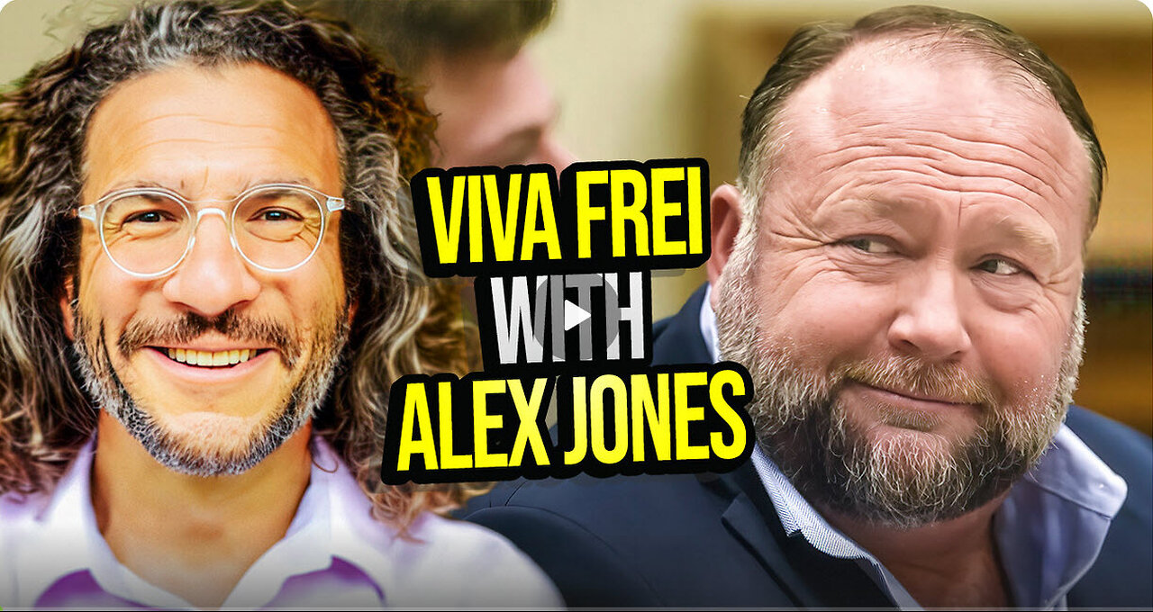 Viva Frei Live on Alex Jones InfoWars at 13:00! Elon Musk Tim Walz, AND MORE!