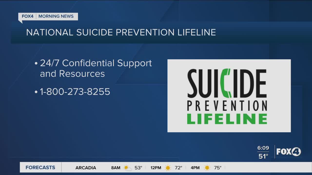 National suicide prevention lifeline