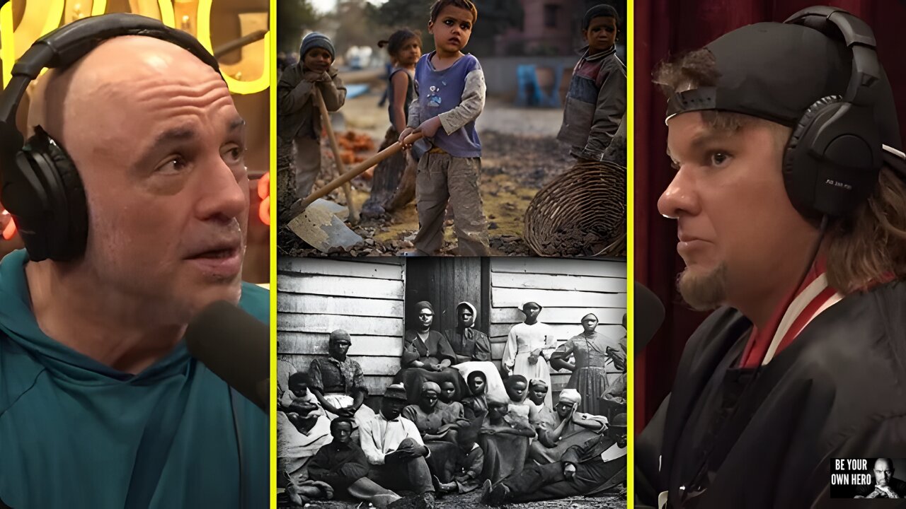 There's More Slavery Now Then Ever Before | Joe Rogan & Theo Von