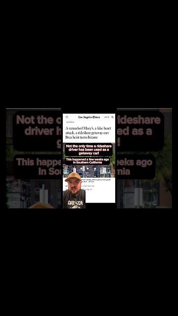 Uber Driver Unknowingly Picks Up Criminal 😮 Gets Arrested + Deactivated #rideshare