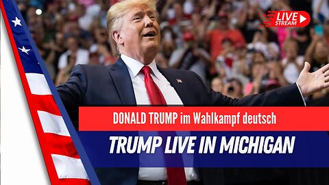 LIVE TRUMP MAGA RALLY IN MI