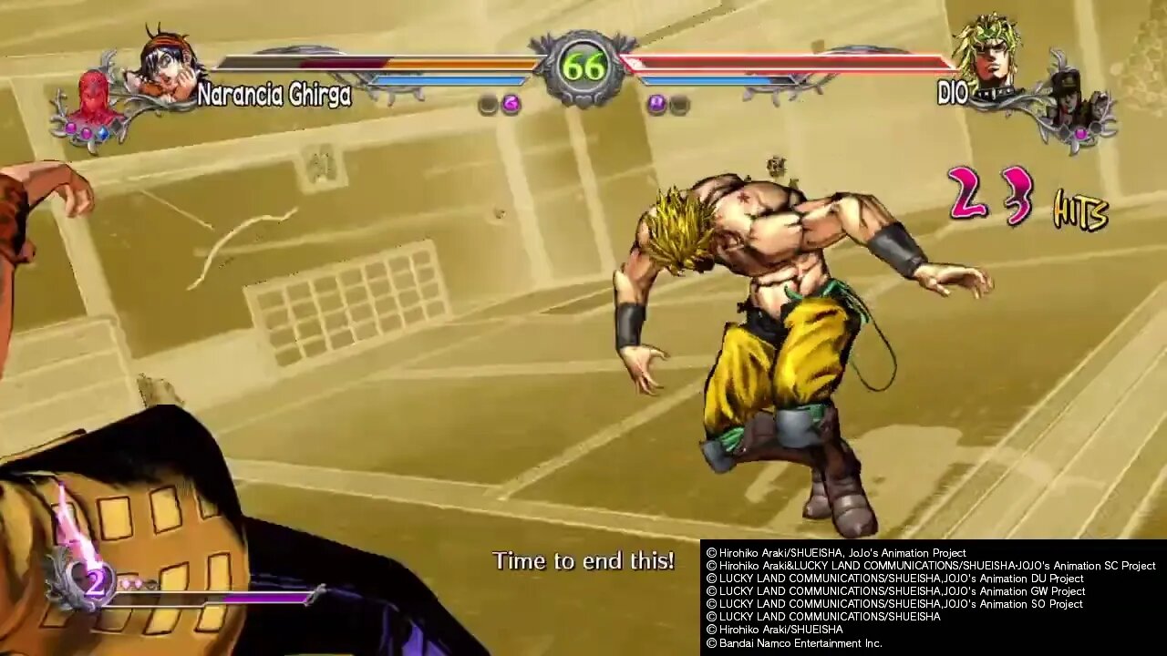 JoJo All-Star Battle R comeback against Narancia OoO