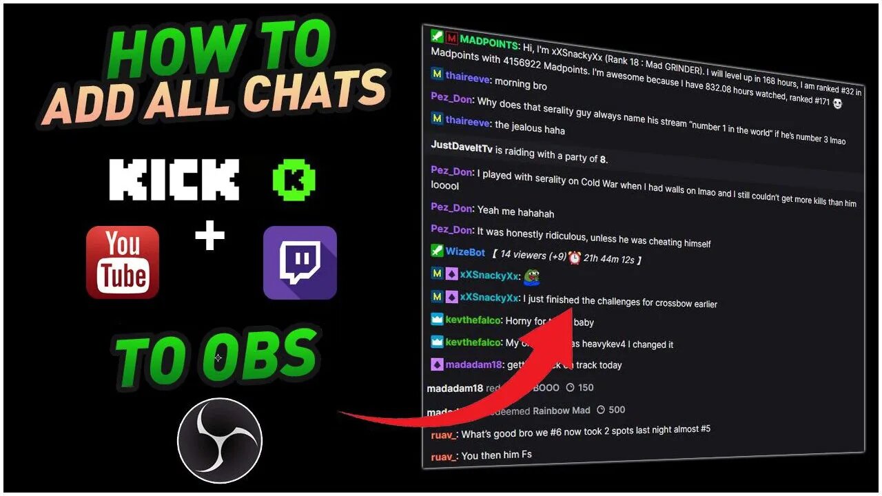 How to See Every Stream Chat (With and Without OBS)