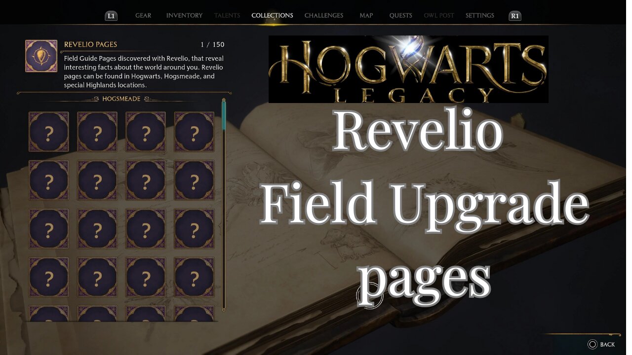 Hogwarts Legacy | Random Field Guide Pages at Hogwarts | Revelio