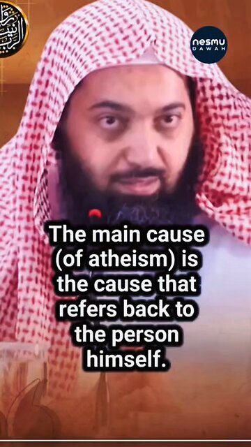 Atheism is Arrogance not Science ~by Sh.Saleh Sindi حفظه الله