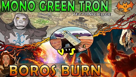 Mono Green Tron VS Boros Burn WIth Dragon Rage Channeler｜Is it Worth it? ｜Magic The Gathering Online Modern League Match