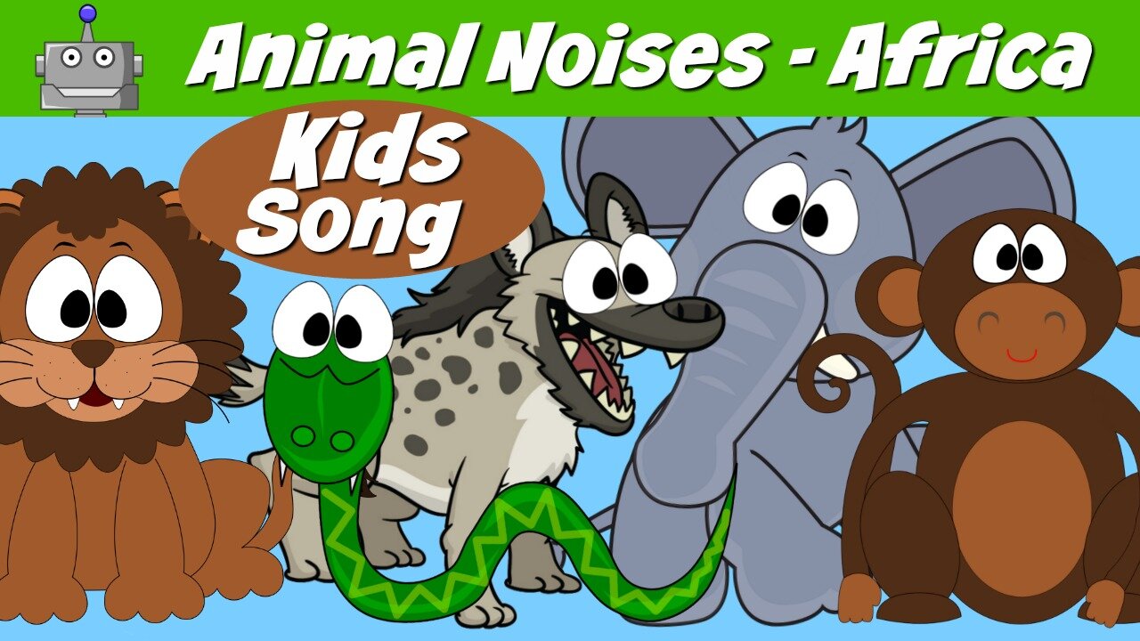 ANIMAL NOISES | FUNNY ANIMALS | KIDS SONGS | NURSERY RHYMES