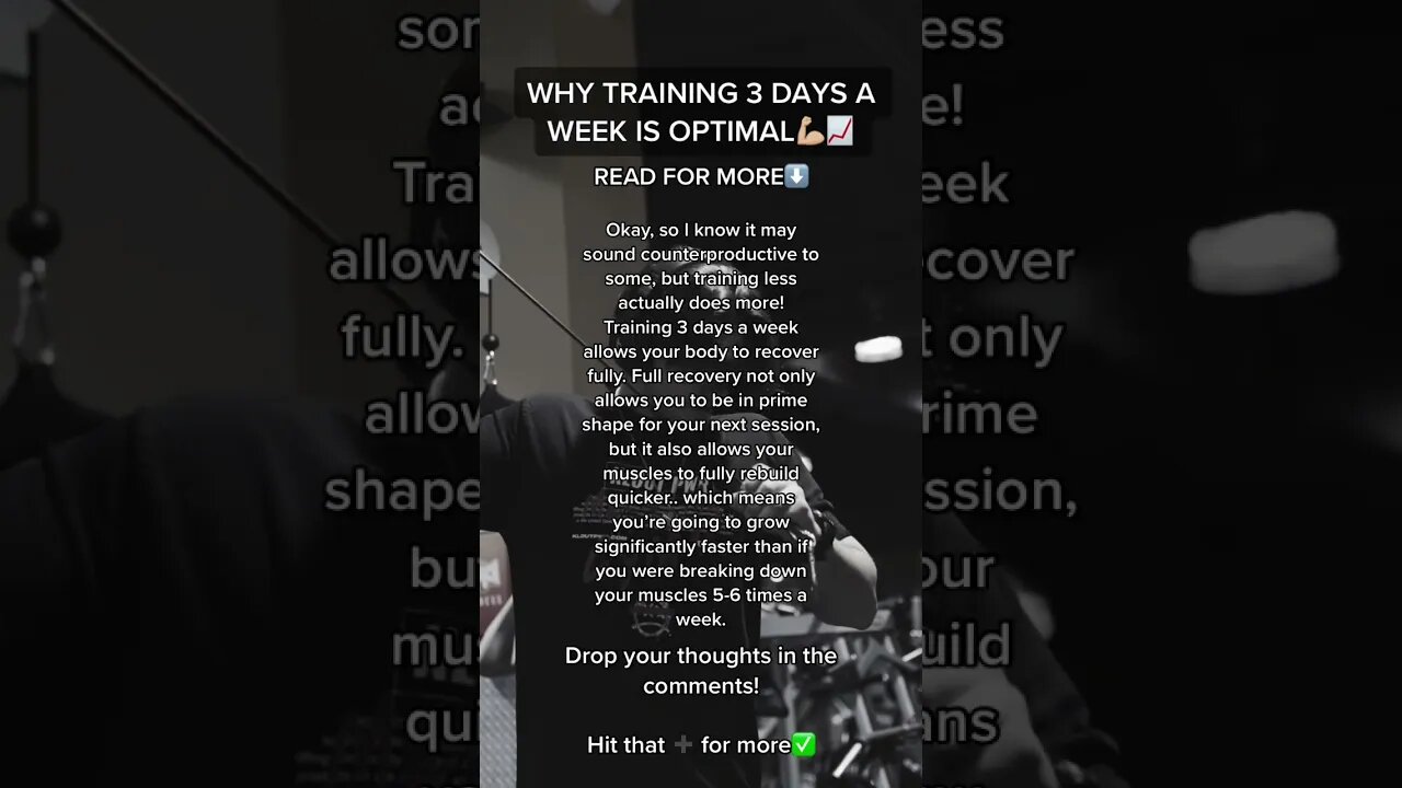 THIS IS THE BEST WAY TO TRAIN #gym #advice #shorts