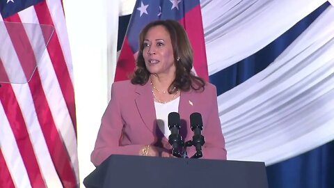Kamala Harris Delivers Word Salad To Georgia: "We Look At Where We Are Moving Forward"