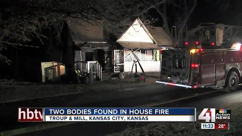 Two people found dead in KCK house fire