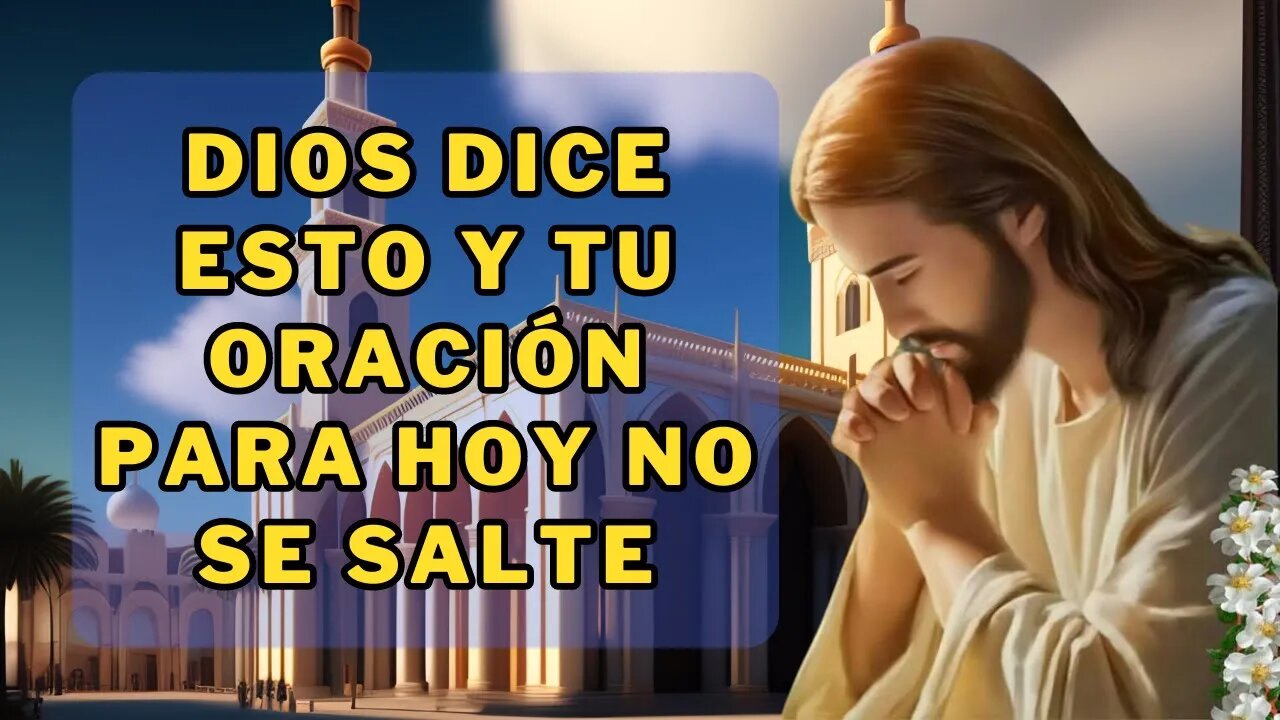 🔥Te perderás Si saltas 💕Mensaje de Dios para ti hoy💕Mensaje de Dios hoy💕