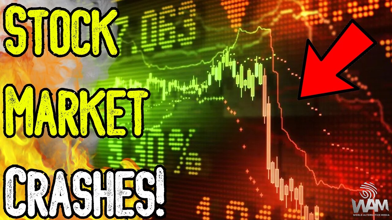 STOCK MARKET CRASHES! - What Is Causing The Entire System To Collapse? - What You Need To Know!