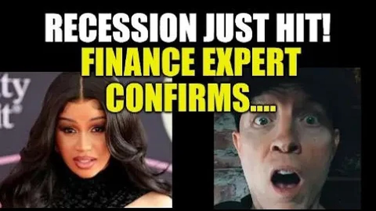 RECESSION CONFIRMED, ECONOMY EXPERT HAS SPOKEN!! VERY IMPORTANT FINANCIAL NEWS...