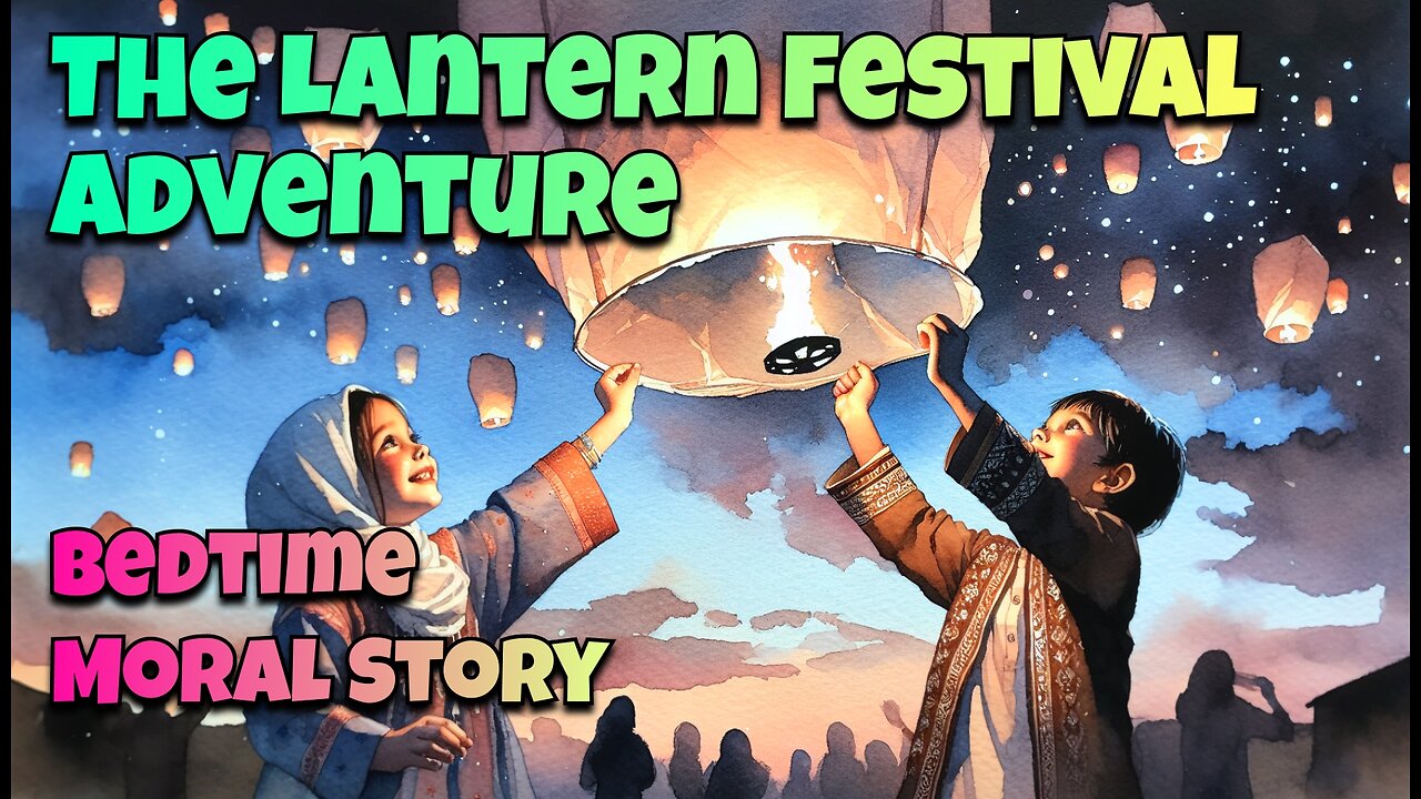 The Lantern Festival Adventure - Children Story in English