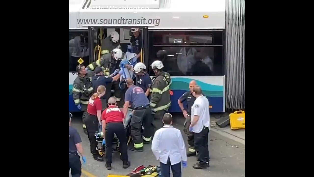 Mass Casualty Incident Declared After Bus Crashes into Building