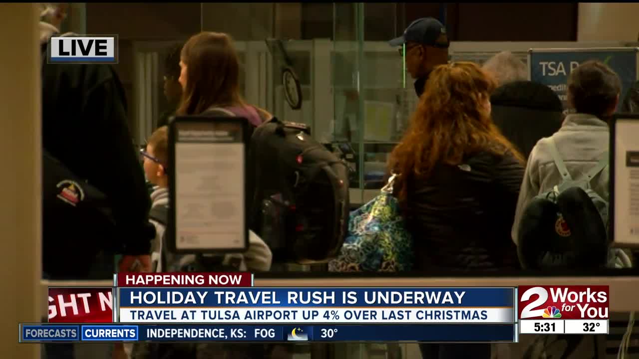 Holiday Travel Rush is Underway