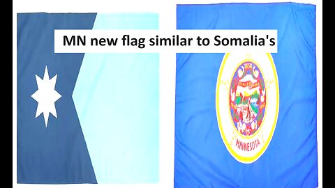 Minnesota new flag similar to Somalian