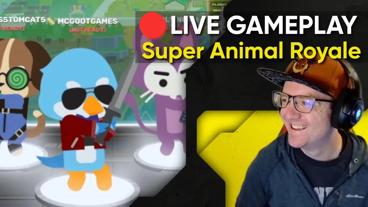 🔴 (again) SURPRISE STREAM! Duos. [Super Animal Royale]