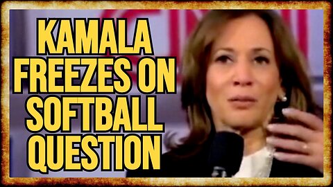 Kamala CAN'T NAME ONE Mistake She's Made in UNTHINKABLY BAD Answer