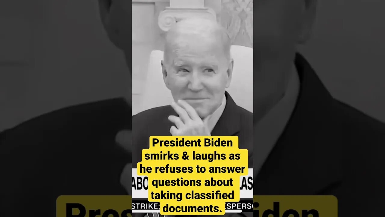 Why worry Joe?