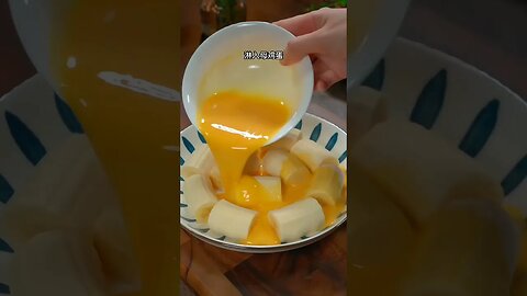 Banana egg snacks #youtubeshorts #ytshorts #youtubeshort #food #freefire #foryou #fun #yummy