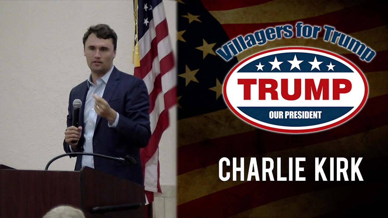 Villagers For Trump May 18 Rally with Charlie Kirk