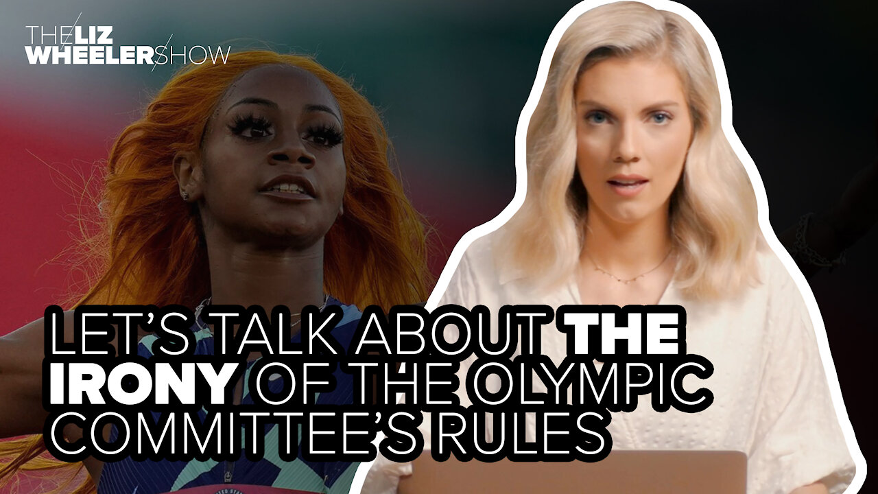 Let’s talk about the irony of the Olympic committee’s rules