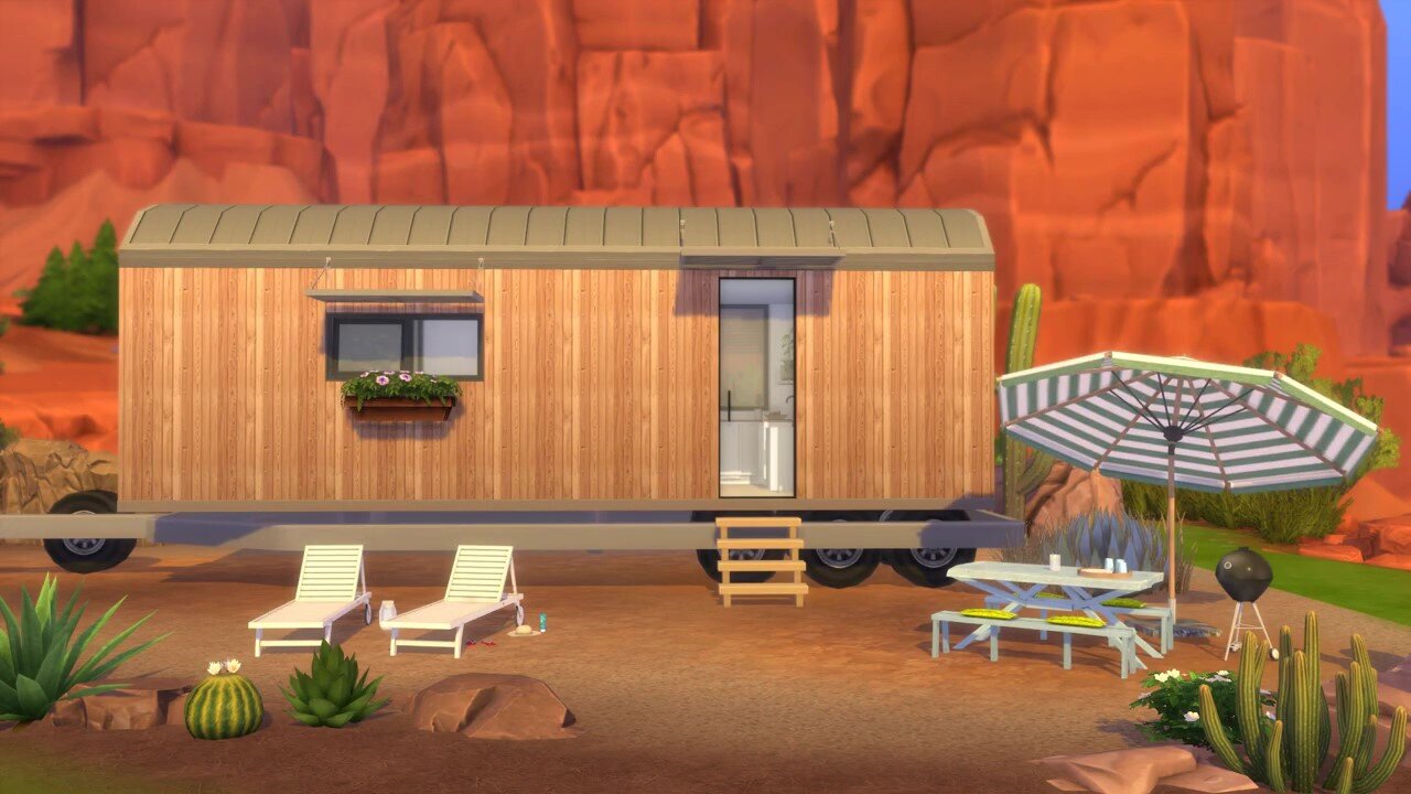 The Sims 4 Mobil Canyon Speed Build