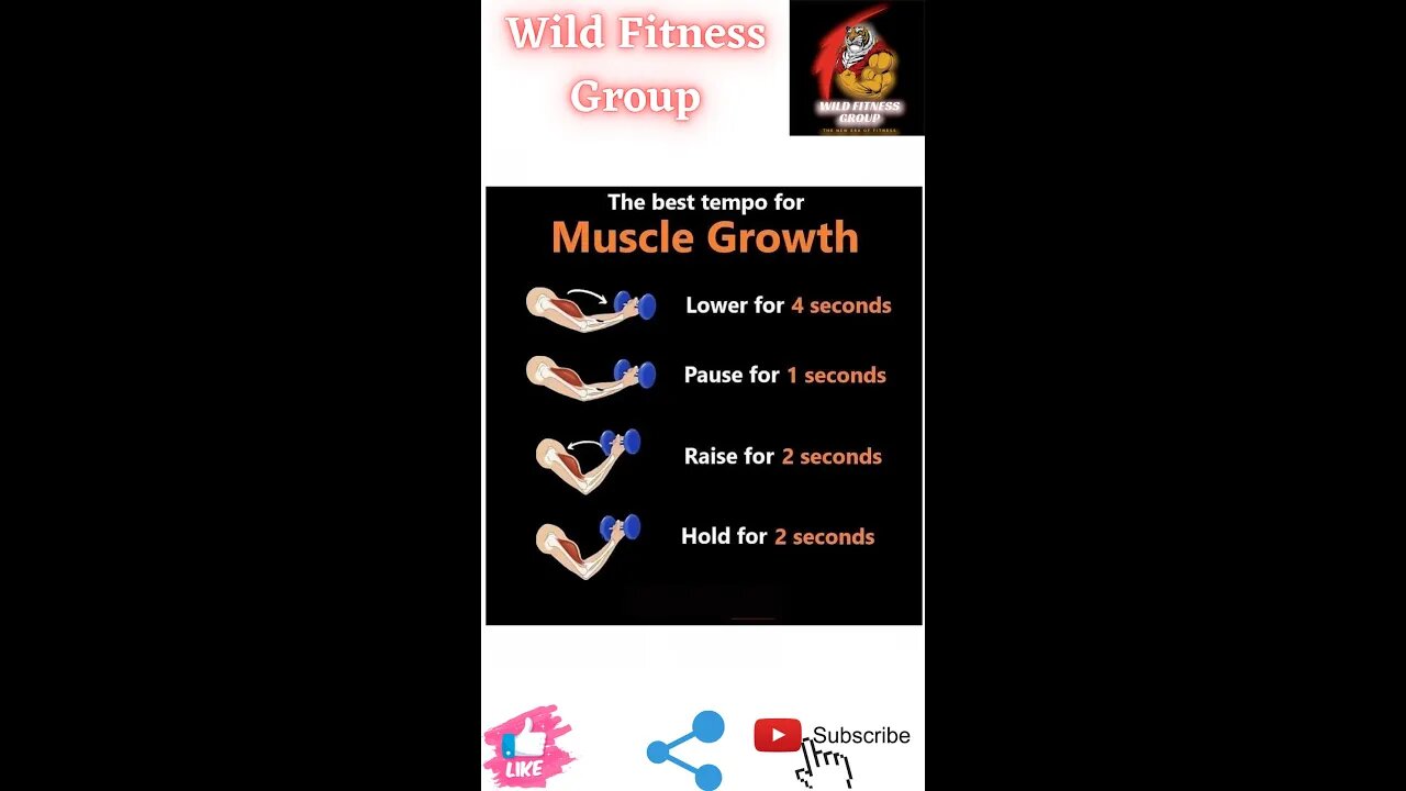 🔥The best tempo for muscle growth🔥#fitness🔥#wildfitnessgroup🔥#shorts🔥