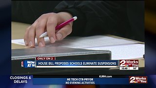 House bill proposes schools eliminate suspensions