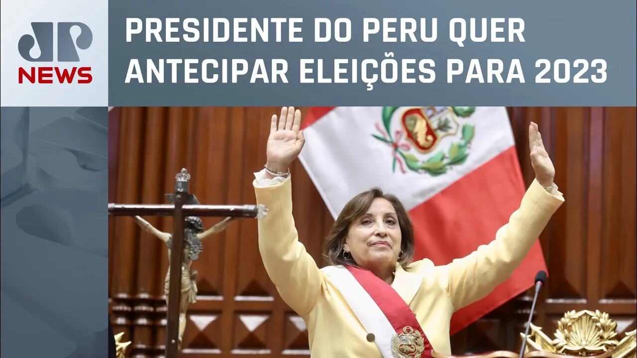 Congresso do Peru pode definir antecipação das eleições ainda nesta segunda (30)