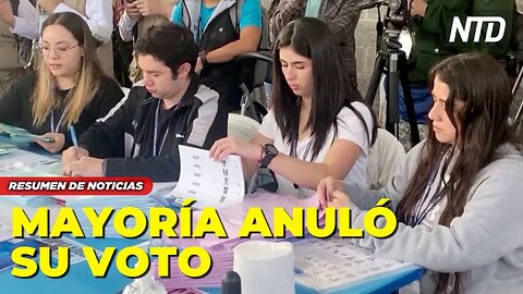 Voto nulo lidera elecciones en Guatemala; Chile: rescatan a 2 hombres y su perro en inundación | NTD