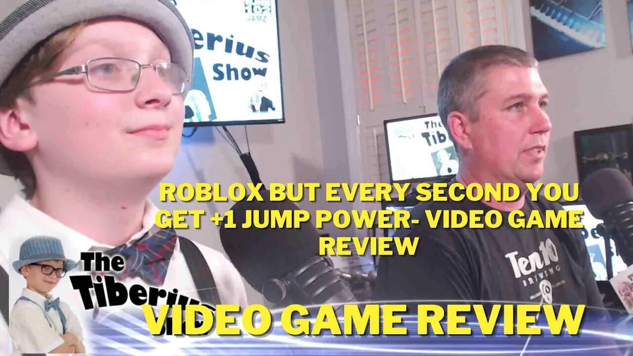 Roblox But Every Second You Get +1 Jump Power- Video Game Review