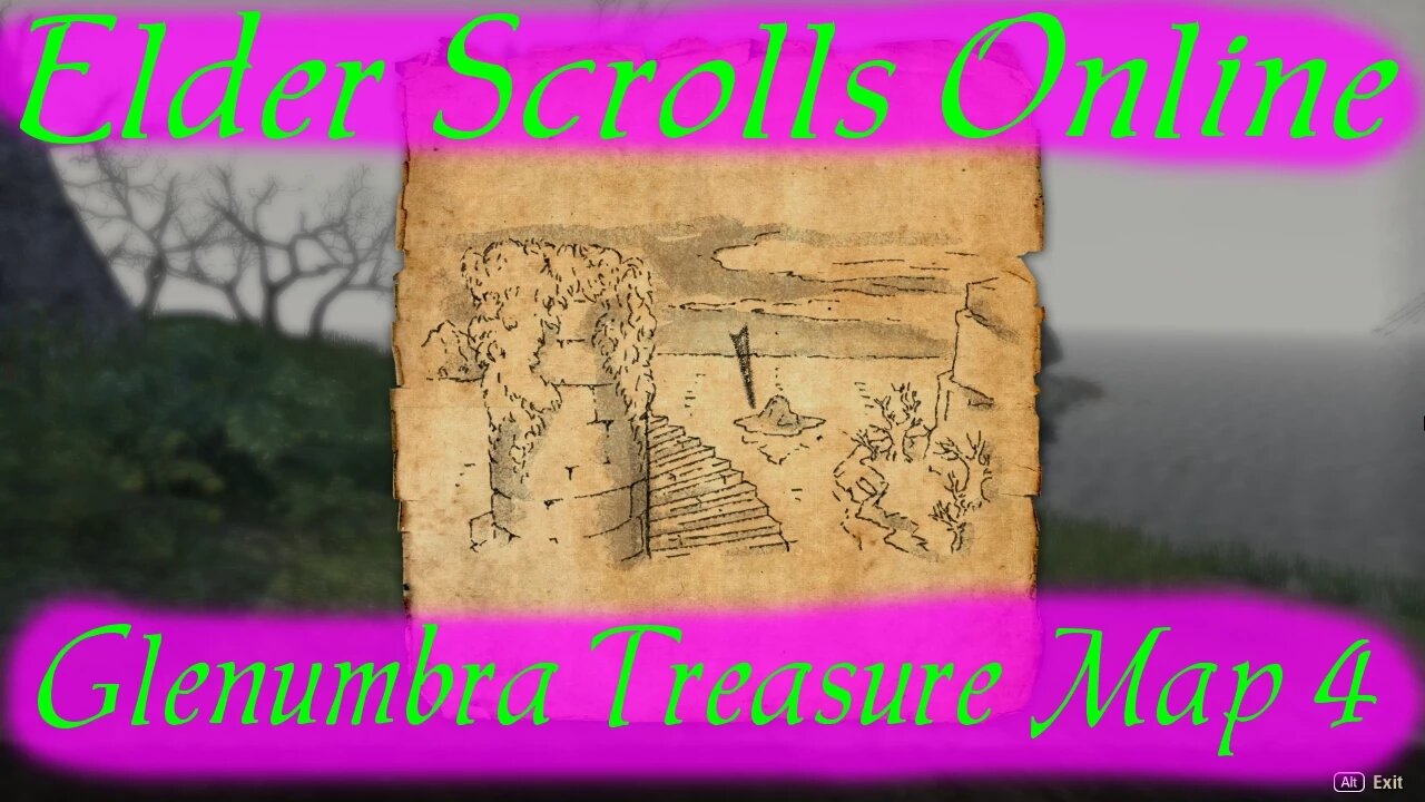 Glenumbra Treasure Map 4 [Elder Scrolls Online]