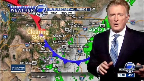 Tuesday evening forecast