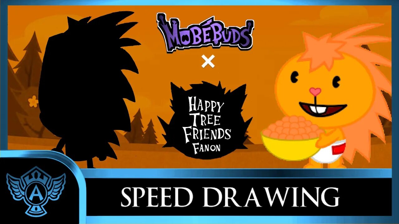 Speed Drawing: Happy Tree Friends Fanon - Cheesy | Mobebuds Style