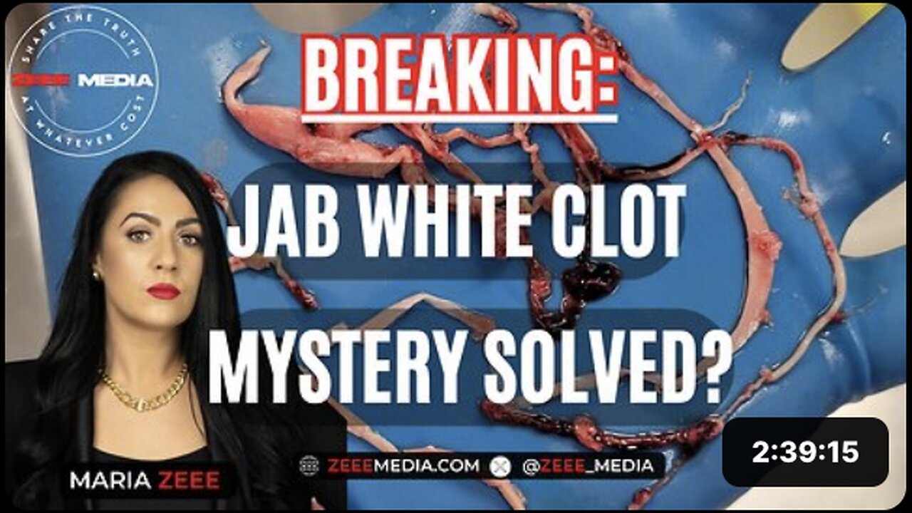 BREAKING: Jab White Clot Mystery Solved?