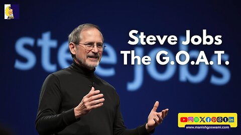 Steve Jobs Lessons from a Legend #LifeOfAnEntrepreneur #TechVisionary #FromGarageToGlory #dreambig