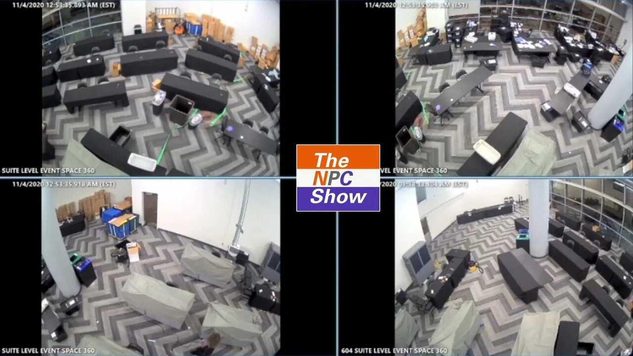 Jacky Pick's 2020 Election Fraud Presentation of Fulton County's Surveillance Video 🟠⚪🟣