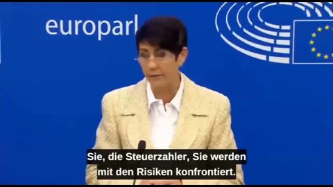 European MEP Christine Anderson tells the Truth on the Vaccine Agenda: "I saw through their lies